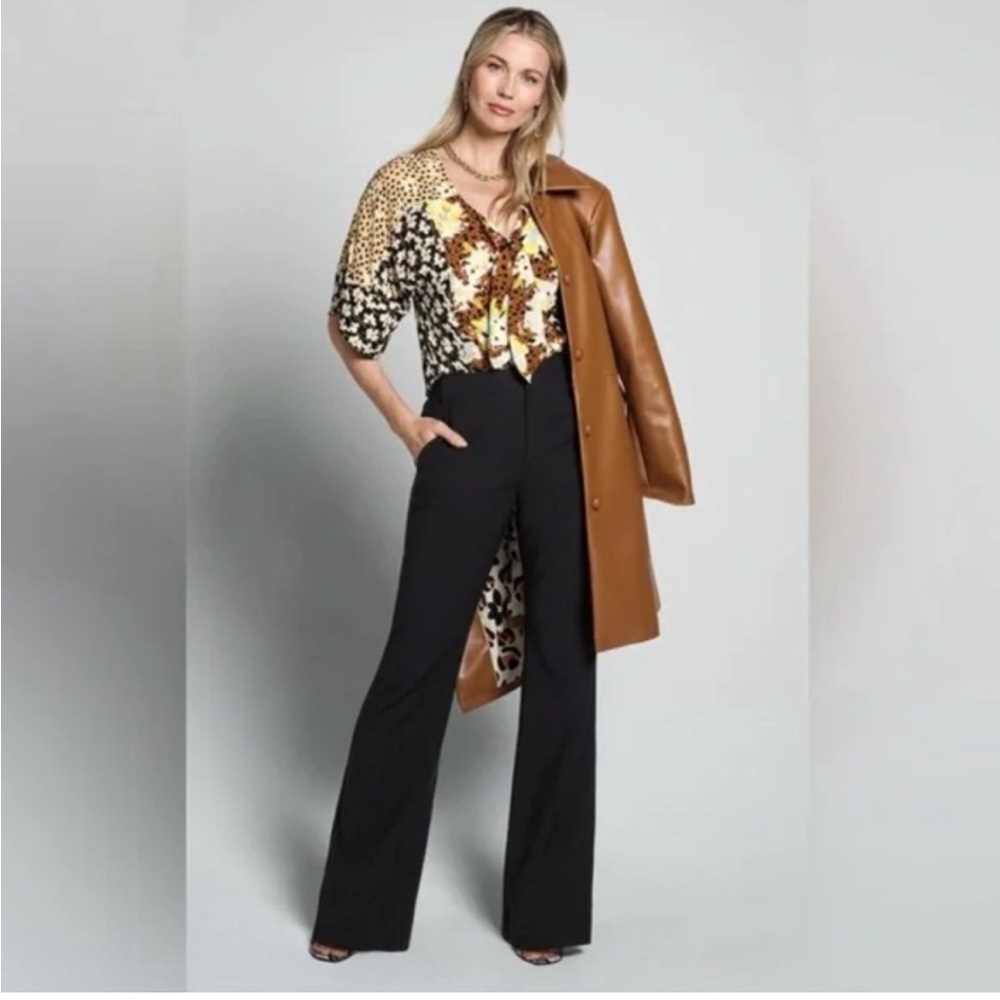 NWOT cabi patchwork blouse